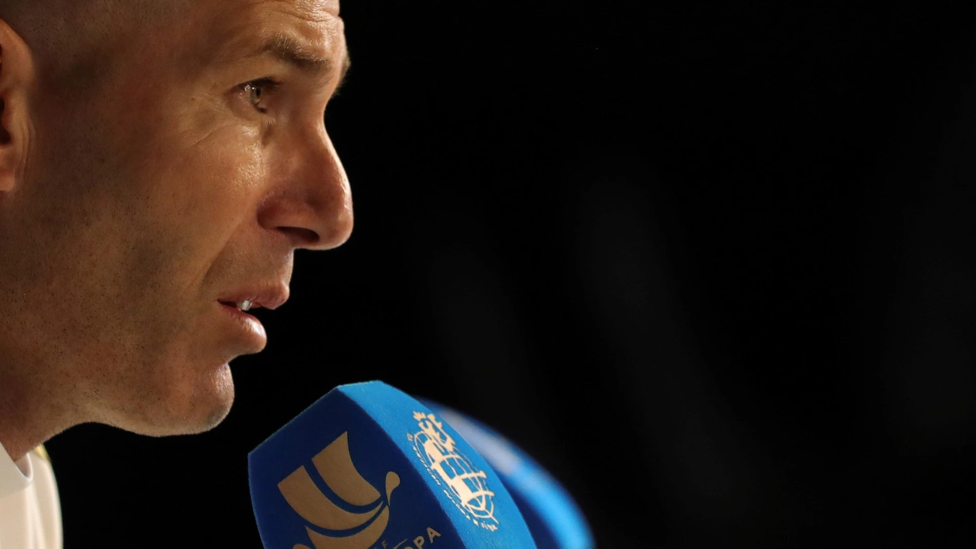 Zinedine Zidane, en rueda de prensa Zinedine Zidane, en rueda de prensa