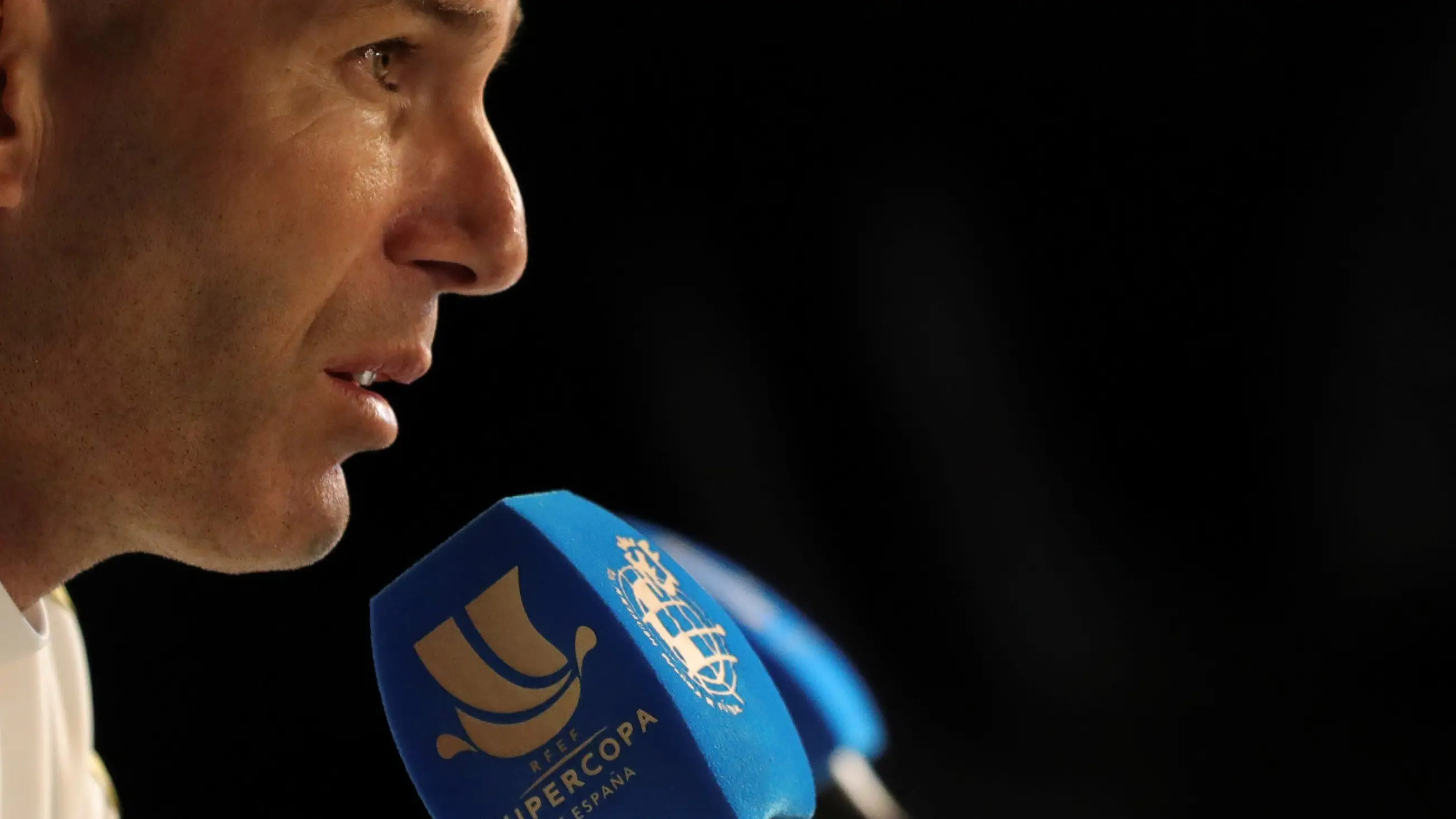 Zinedine Zidane, en rueda de prensa Zinedine Zidane, en rueda de prensa