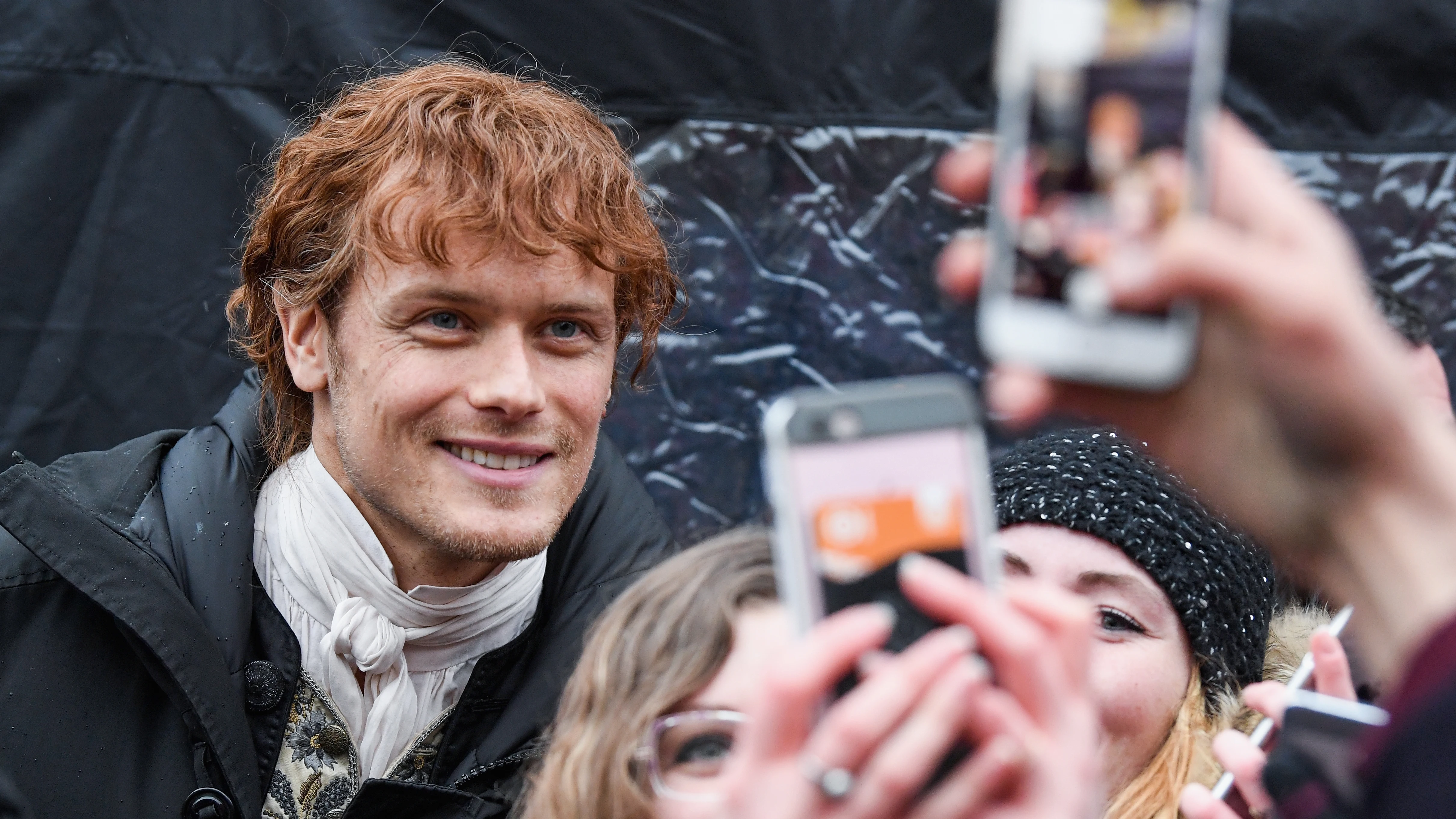 Sam Heughan, Jamie Fraser en 'Outlander' Sam Heughan, Jamie Fraser en 'Outlander'