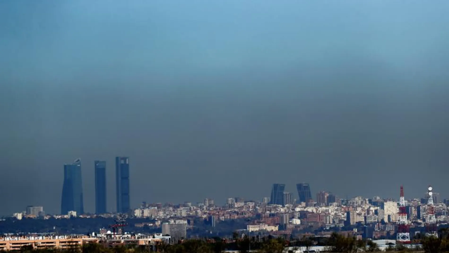Contaminación atmosférica de Madrid Contaminación atmosférica de Madrid