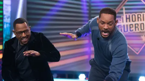 El divertido baile de Will Smith y Martin Lawrence con Pablo Motos en 'El Hormiguero 3.0' El divertido baile de Will Smith y Martin Lawrence con Pablo Motos en 'El Hormiguero 3.0'