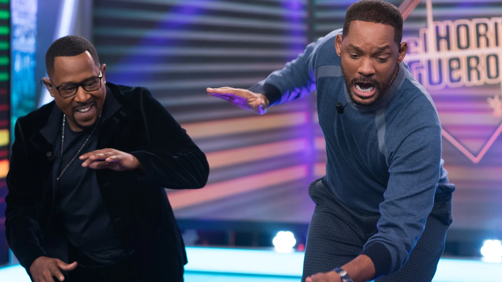 El divertido baile de Will Smith y Martin Lawrence con Pablo Motos en 'El Hormiguero 3.0' El divertido baile de Will Smith y Martin Lawrence con Pablo Motos en 'El Hormiguero 3.0'