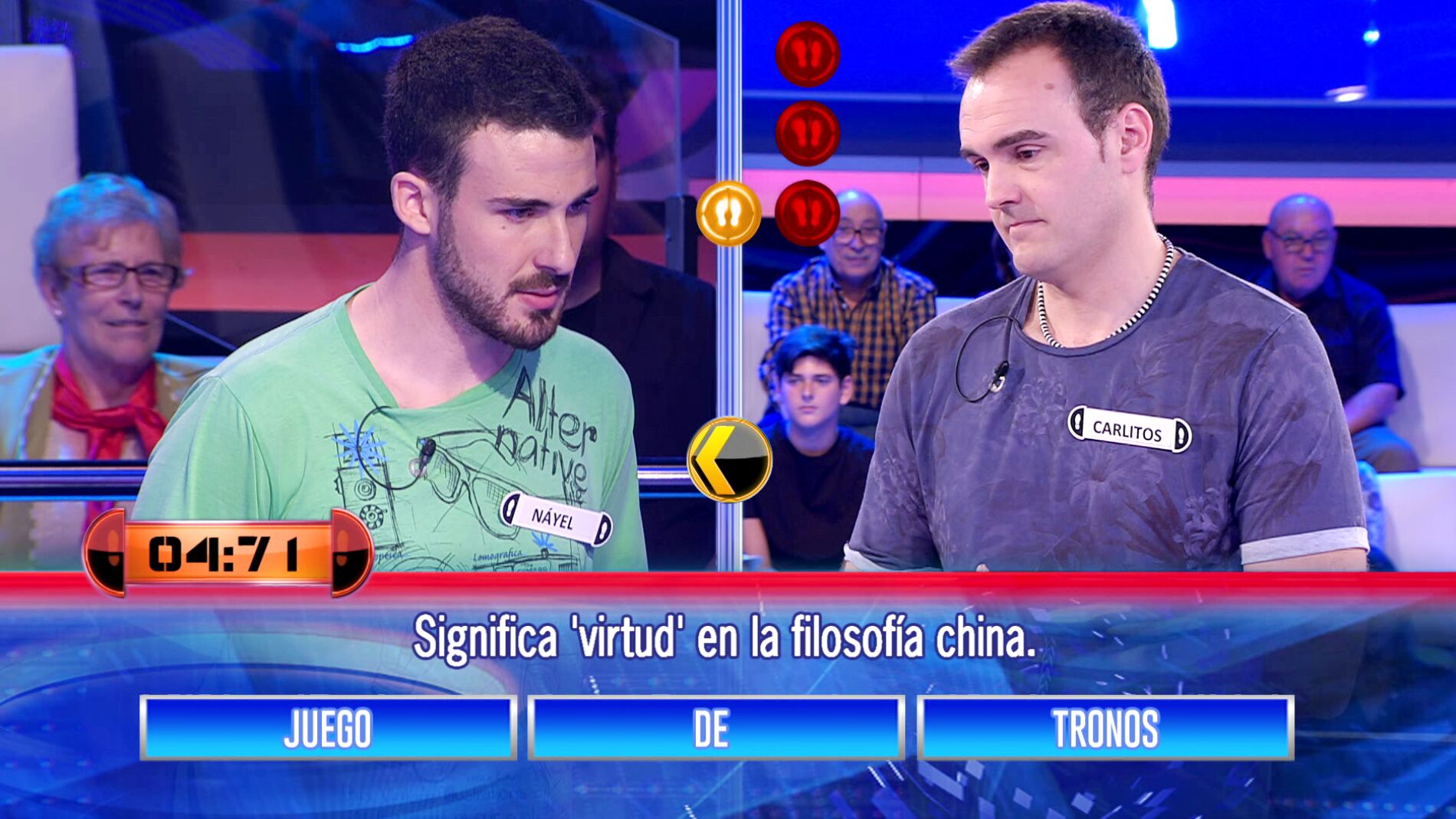 &iquest;Caer&iacute;as por la trampilla? 'Juego de tronos' en este 'Entre tres' de '&iexcl;Ahora caigo!' 