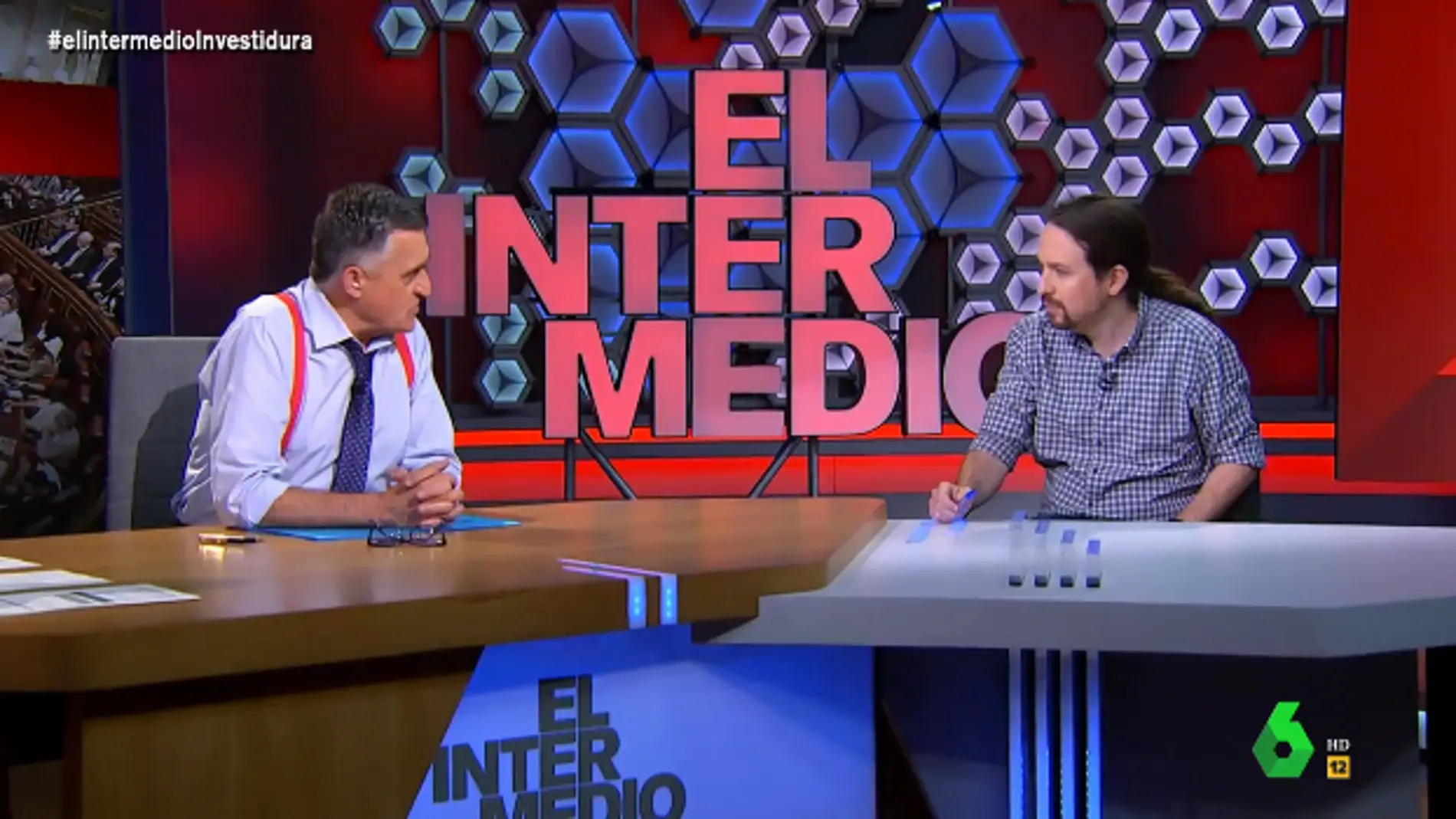 Entrevista a Pablo Iglesias en 'El Intermedio'