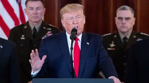 laSexta Noticias 20:00 (08-01-20) Trump responde al ataque de Irán con nuevas sanciones económicas laSexta Noticias 20:00 (08-01-20) Trump responde al ataque de Irán con nuevas sanciones económicas