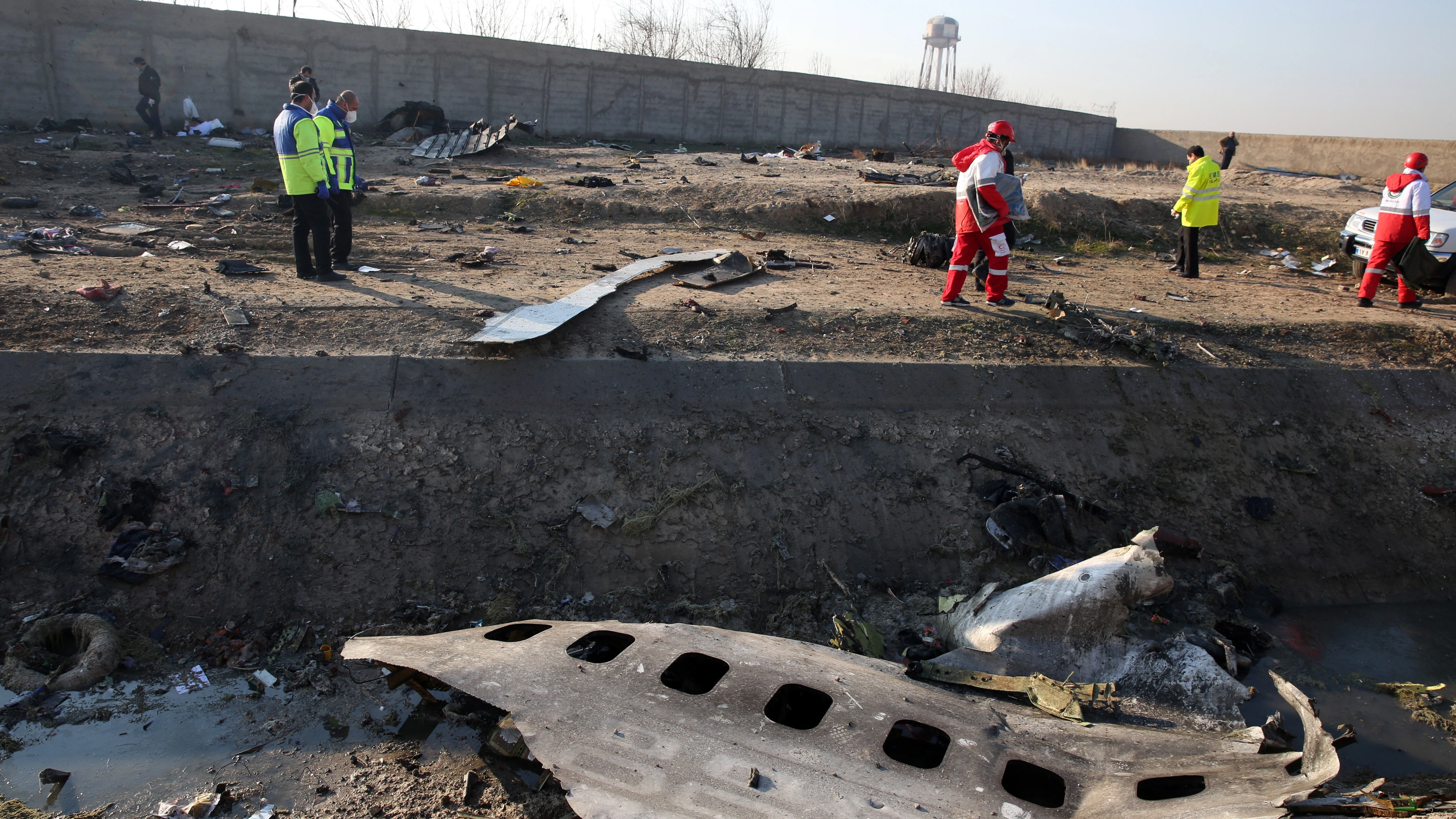 Accidente de avión en Irán Accidente de avión en Irán