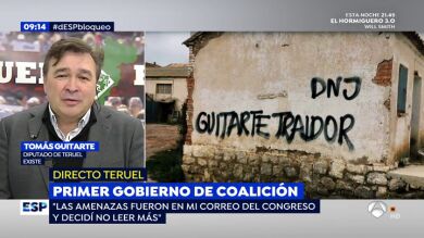 El diputado de Teruel, Tomás Guitarte, ante las amenazas: 