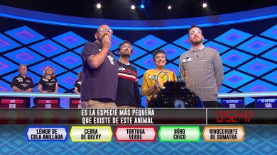 ¡Bestial! 'Los dispersos' superan una complicada bomba sobre especies de animales