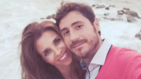 Víctor Sánchez del Amo y su mujer Víctor Sánchez del Amo y su mujer