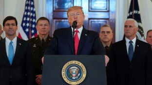 El presidente de EEUU, Donald Trump