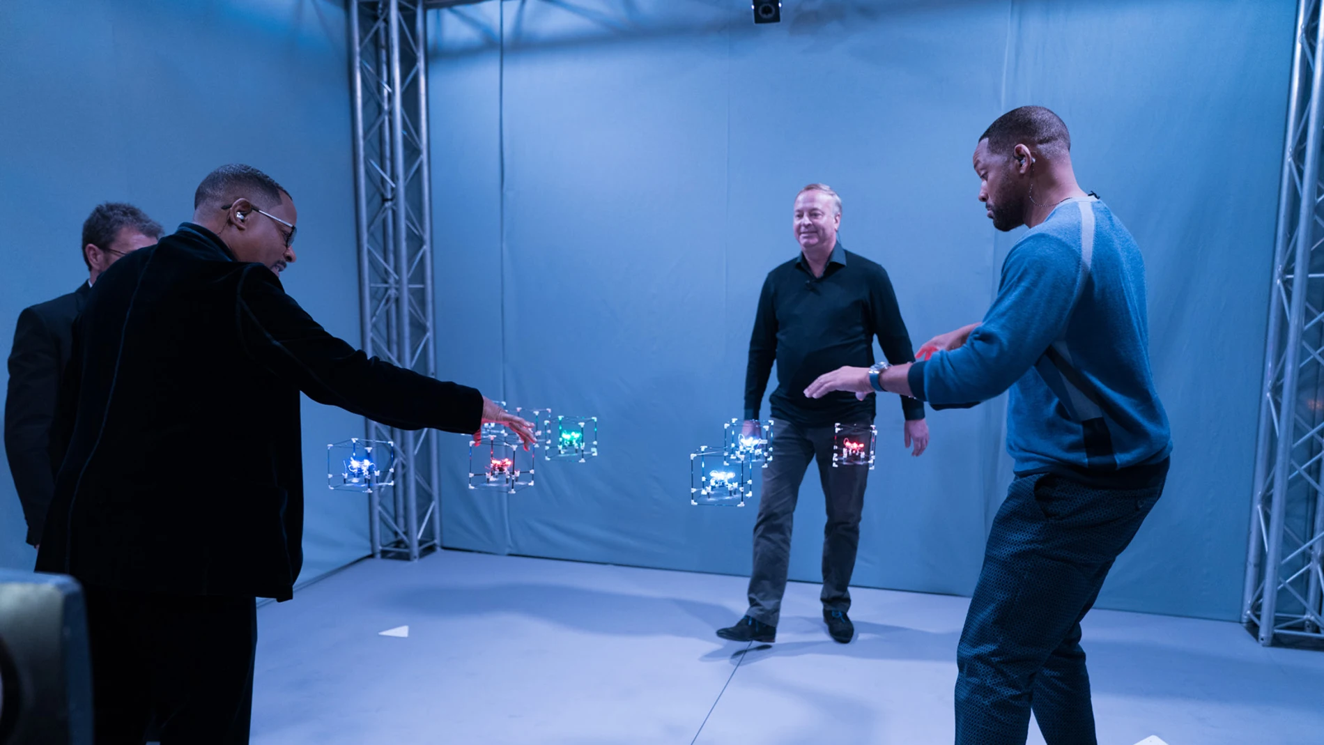Will Smith y Martin Lawrence juegan con unos mágicos 'Lego voladores' en 'El Hormiguero 3.0'