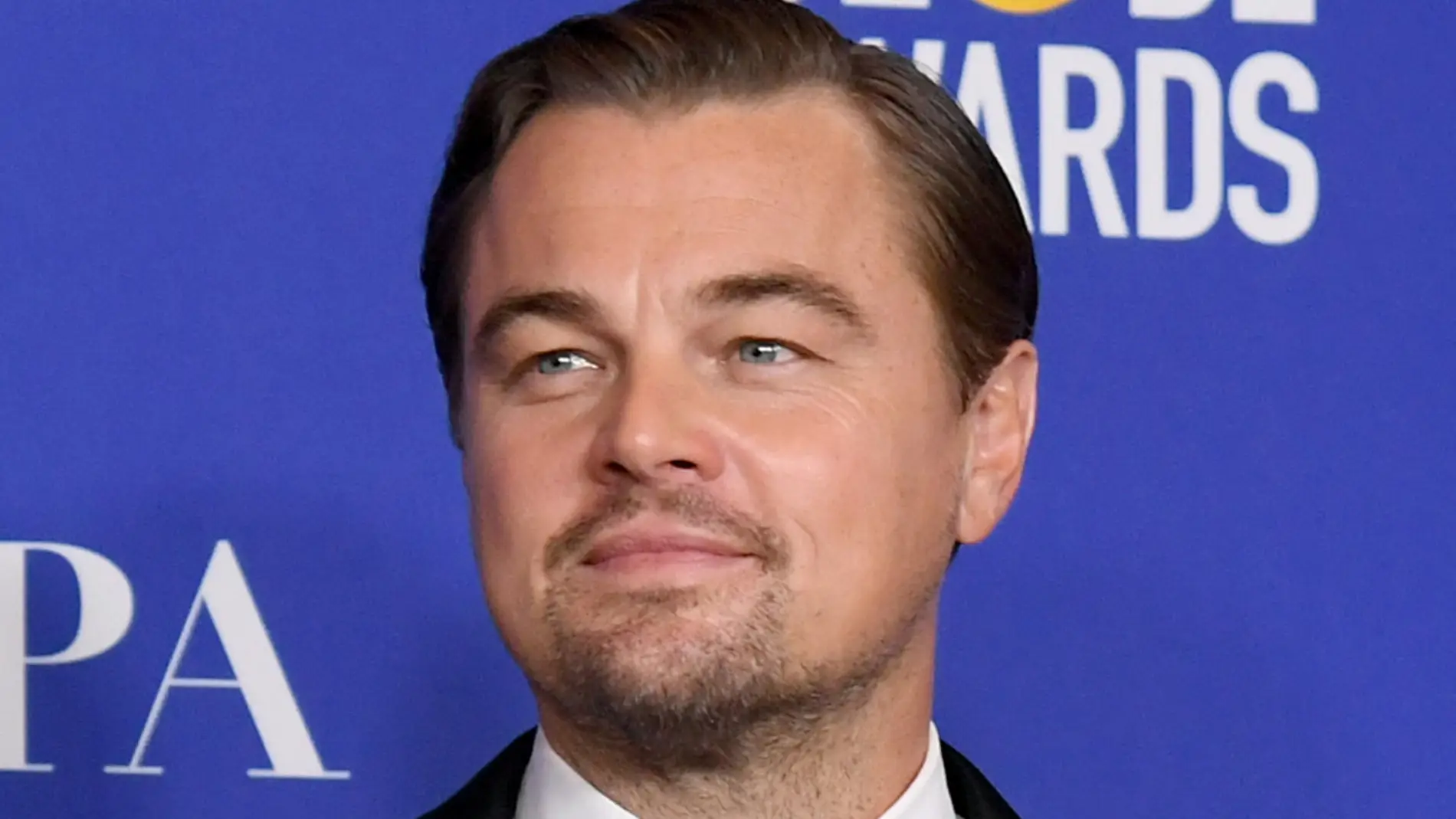 Leonardo DiCaprio en los Globos de Oro