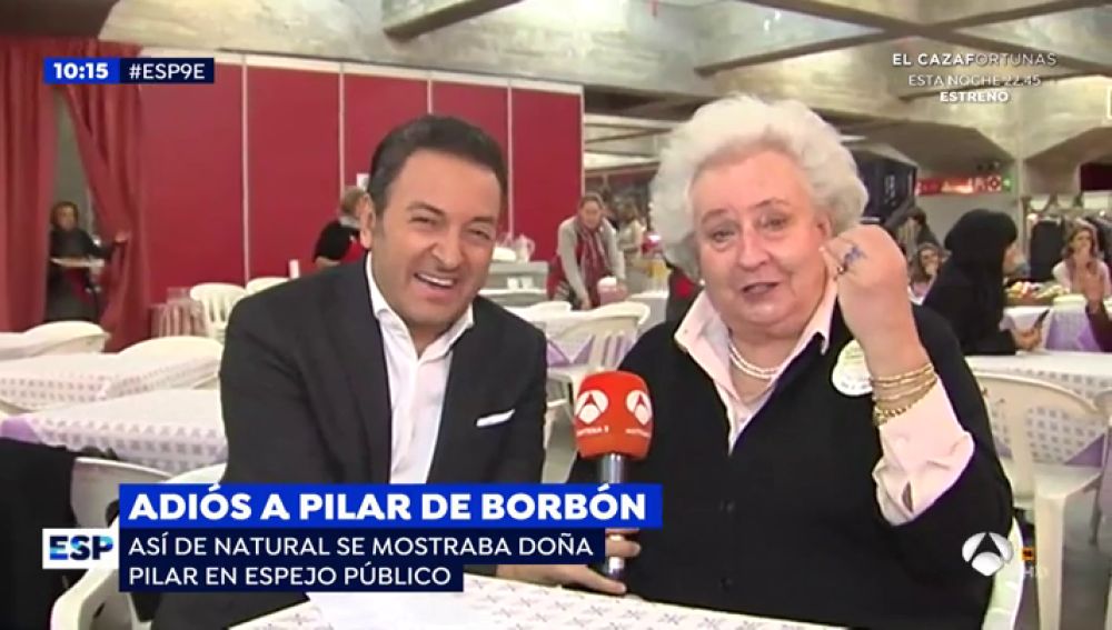 Los mejores momentos de Pilar de Borbón.