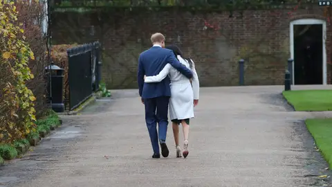 El príncipe Harry y Meghan Markle El príncipe Harry y Meghan Markle