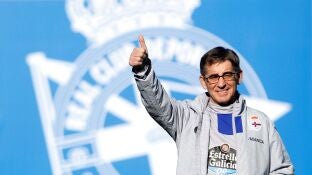 Fernando V&aacute;zquez, entrenador del Deportivo