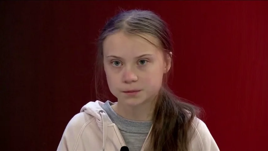Greta Thunberg y Donald Trump inician su duelo en Davos