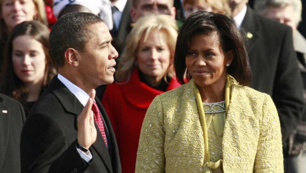 Obama toma posesión en 2008