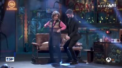 María Teresa Campos 'perrea' al ritmo del reguetón con David Broncano