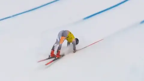 El accidente de la Copa del Mundo de esquí El accidente de la Copa del Mundo de esquí