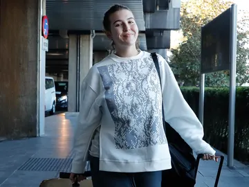 Alba Díaz a su regreso a Madrid de sus vacaciones navideñas en El Caribe Alba Díaz a su regreso a Madrid de sus vacaciones navideñas en El Caribe