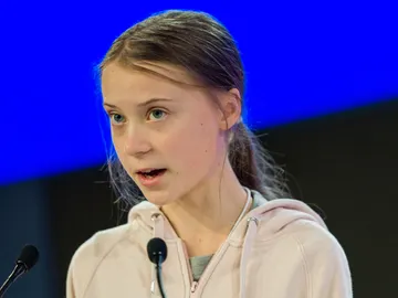 Greta Thunberg en el Foro de Davos Greta Thunberg en el Foro de Davos