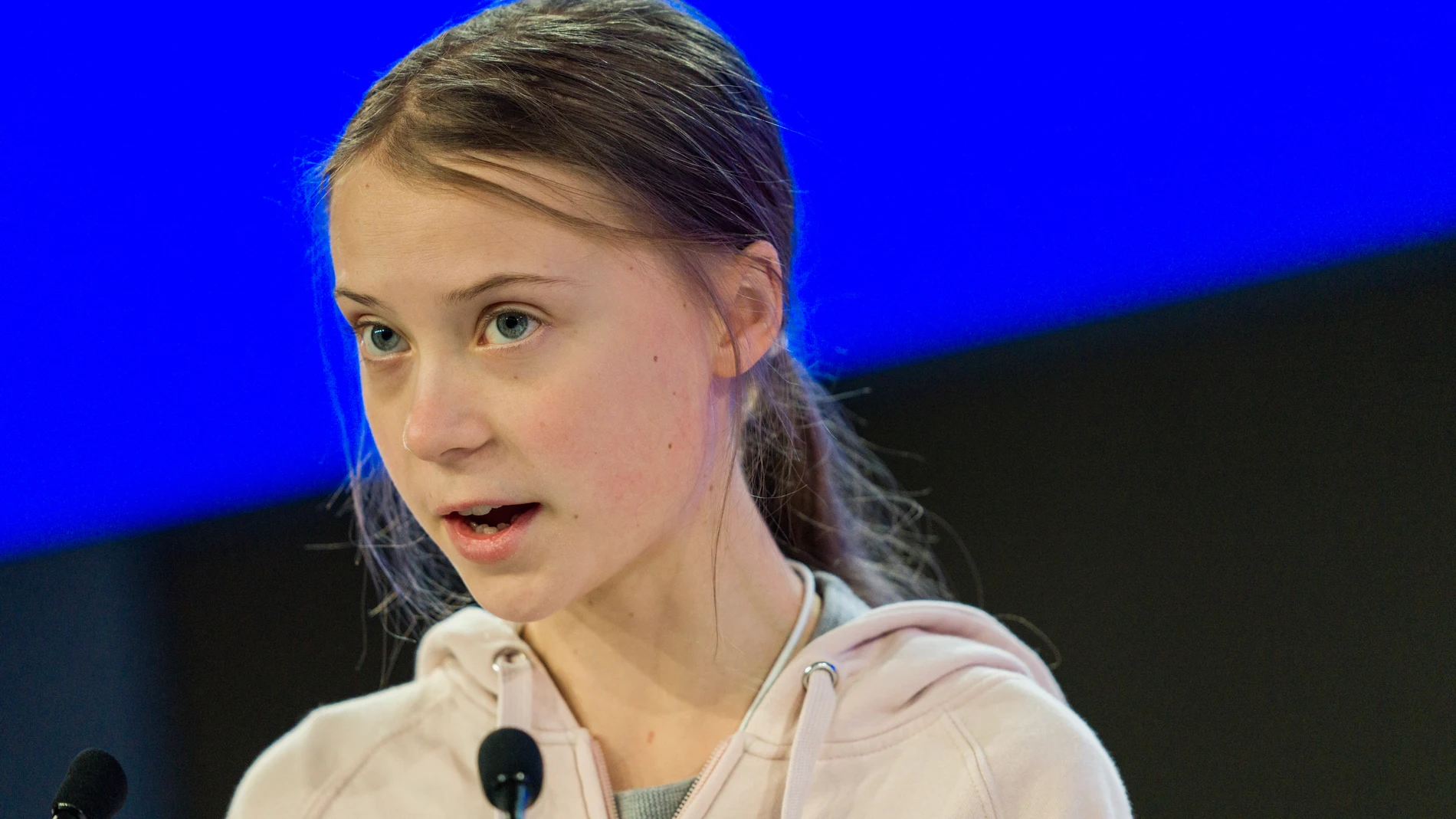 Greta Thunberg en el Foro de Davos Greta Thunberg en el Foro de Davos