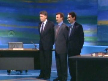 El primer debate televisado en España se emitió en Antena 3