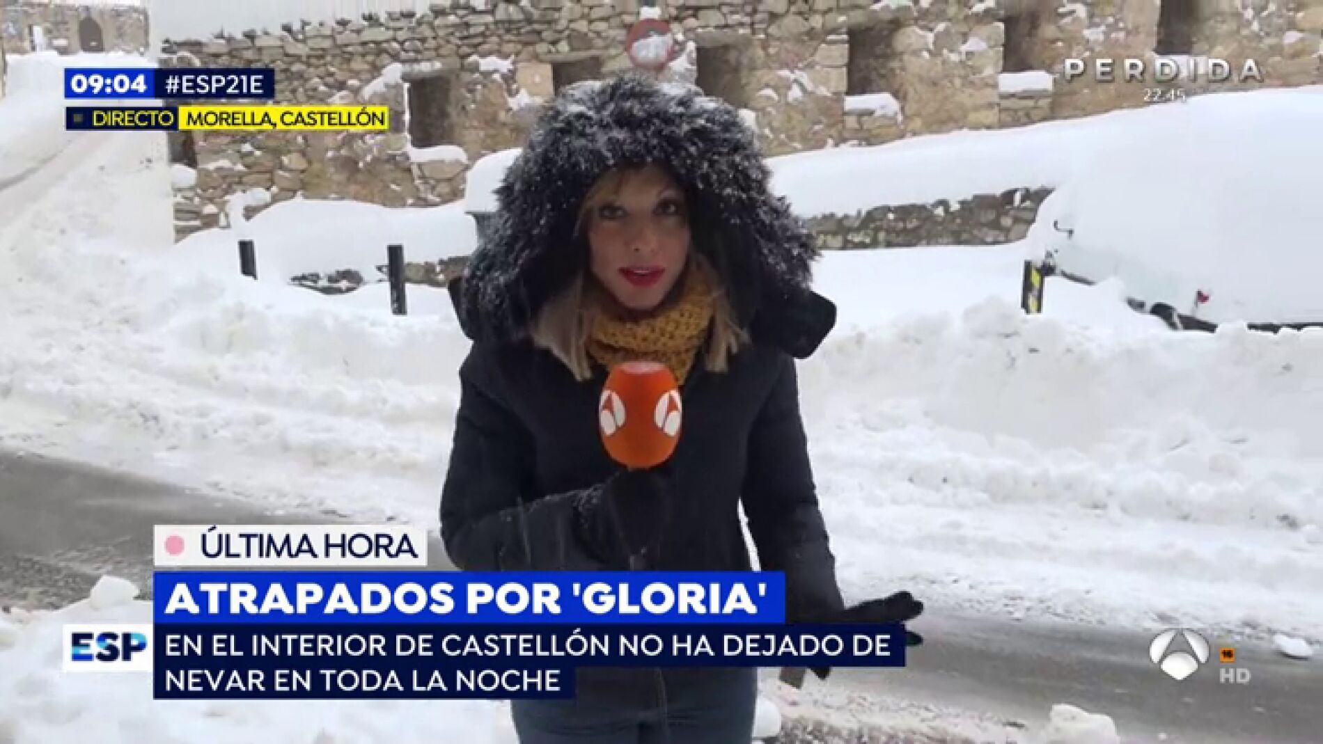 Atrapados por 'Gloria'