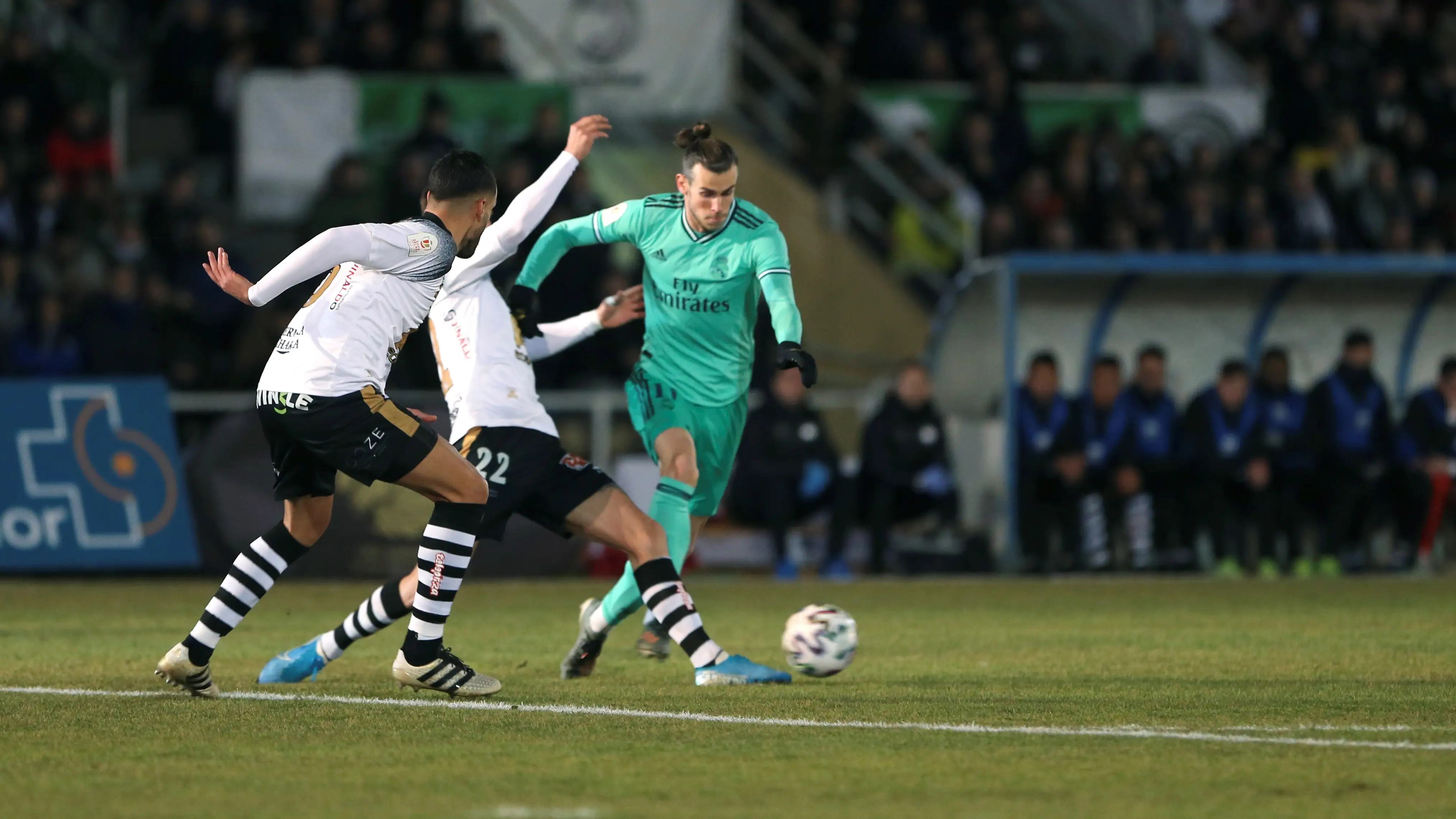Gareth Bale en el partido contra Unionistas Gareth Bale en el partido contra Unionistas