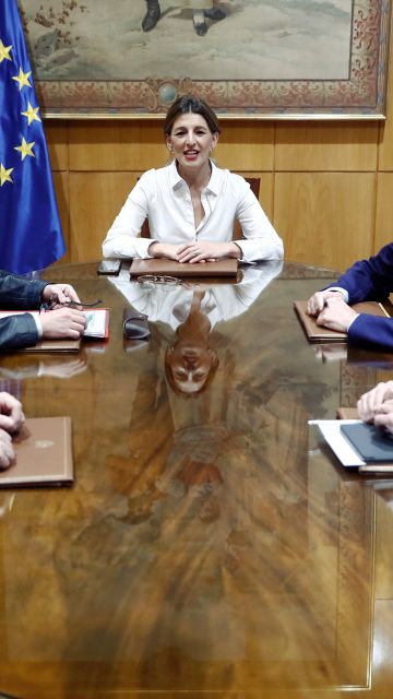 Patronal, sindicatos y Gobierno
