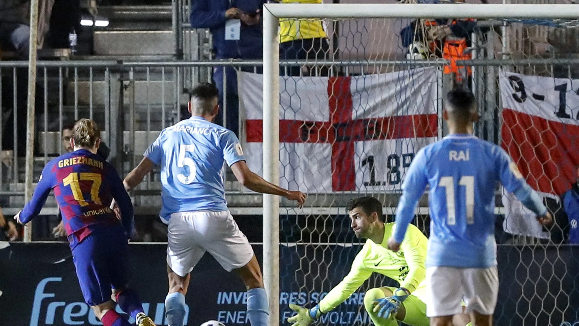 Griezmann marca al UD Ibiza Griezmann marca al UD Ibiza
