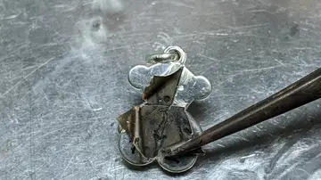 El interior del oso de Tous El interior del oso de Tous