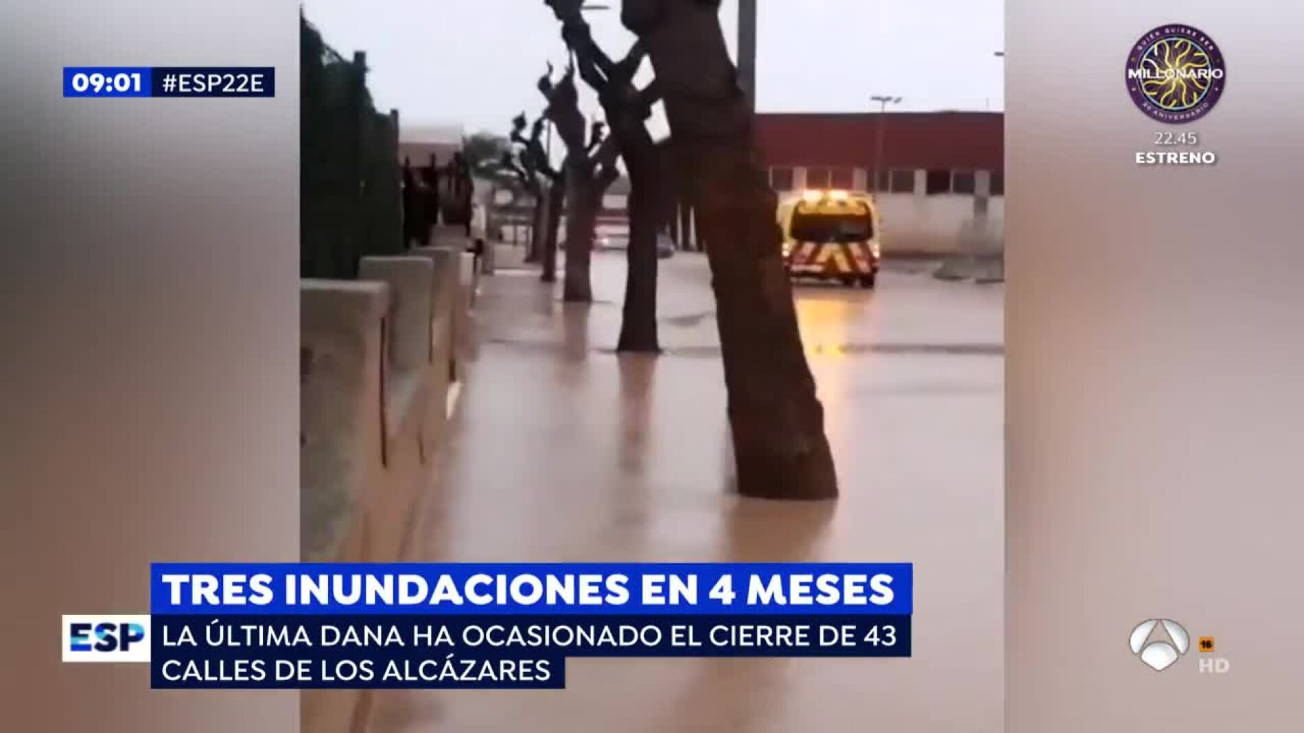 Inundaciones en Los Alc&aacute;zares