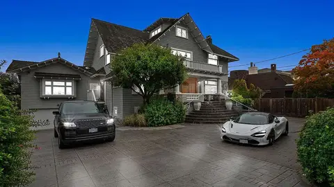 Fachada de la casa de Meghan Markle y el príncipe Harry Fachada de la casa de Meghan Markle y el príncipe Harry