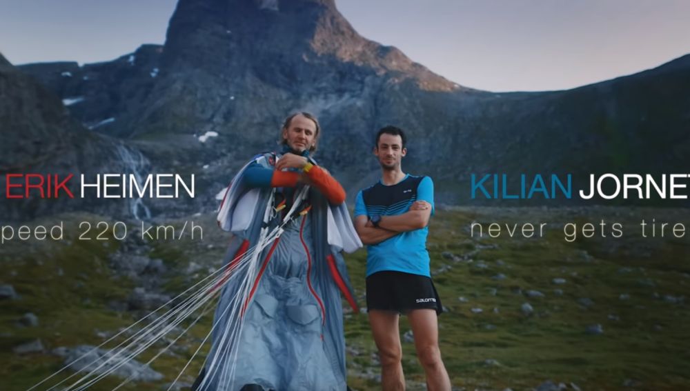 El Romsdalshorn Challenge, el reto entre Kilian Jornet y  Tom Erik Heimen