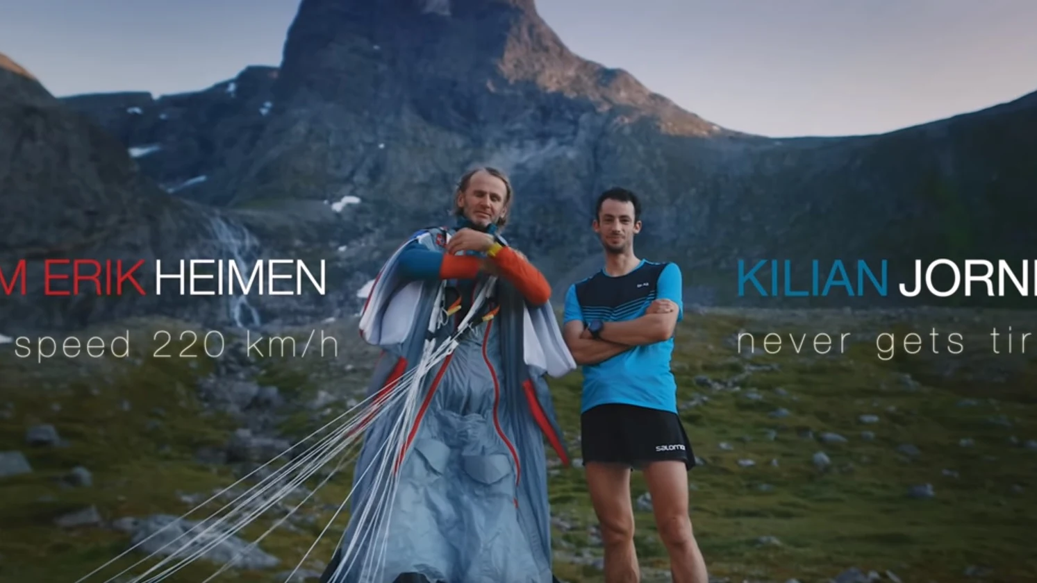 El Romsdalshorn Challenge, el reto entre Kilian Jornet y Tom Erik Heimen