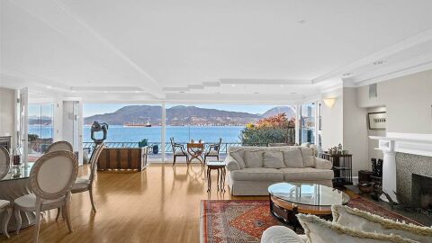 El amplio salón comedor de la nueva casa de Meghan y Harry 