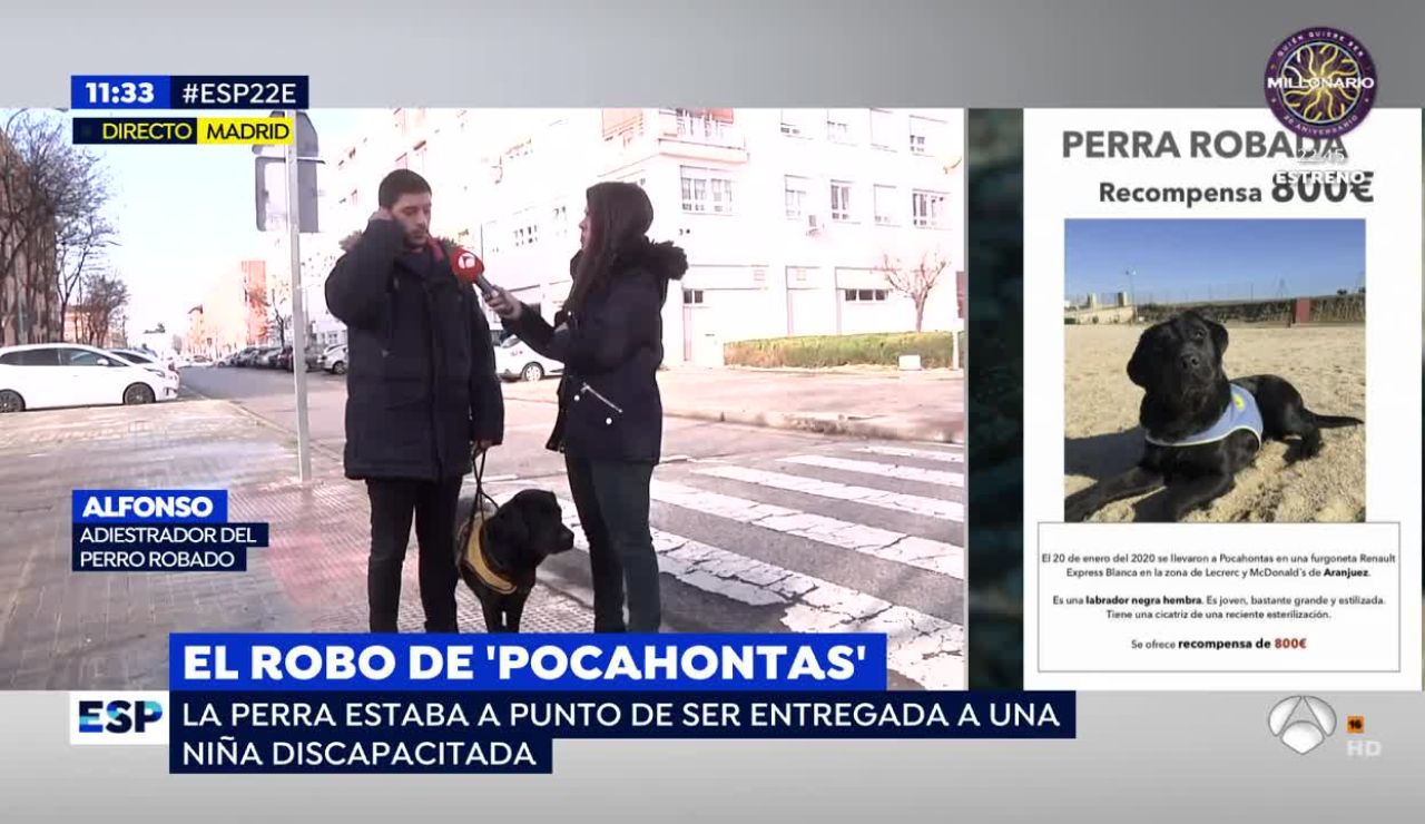 El robo de 'Pocahontas' El robo de 'Pocahontas'