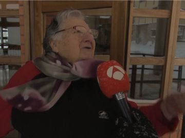 Angelines, la mujer viral de Teruel