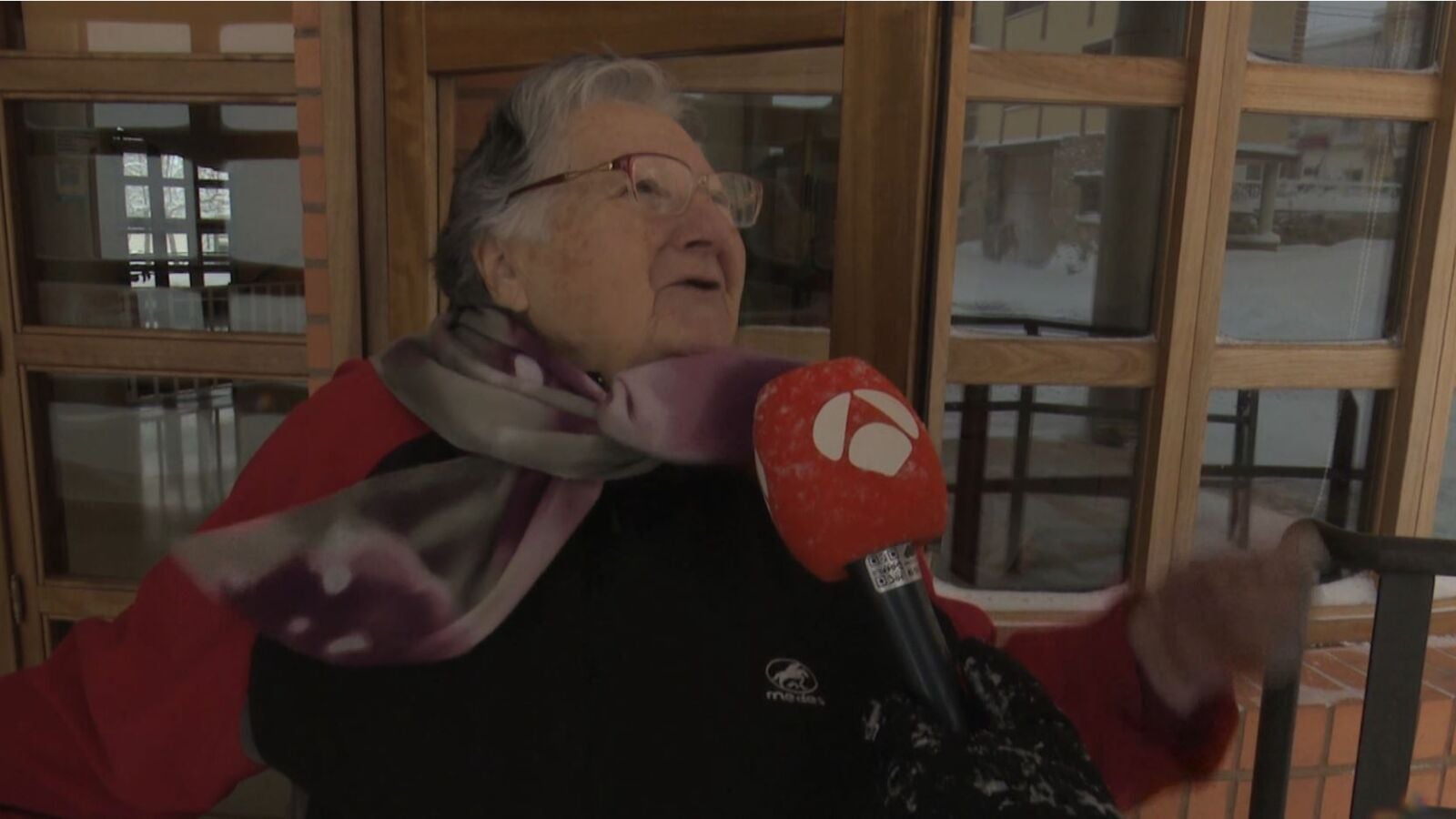 Angelines, la mujer de Teruel que se ha vuelto viral tras su aparición en Antena 3 Noticias 