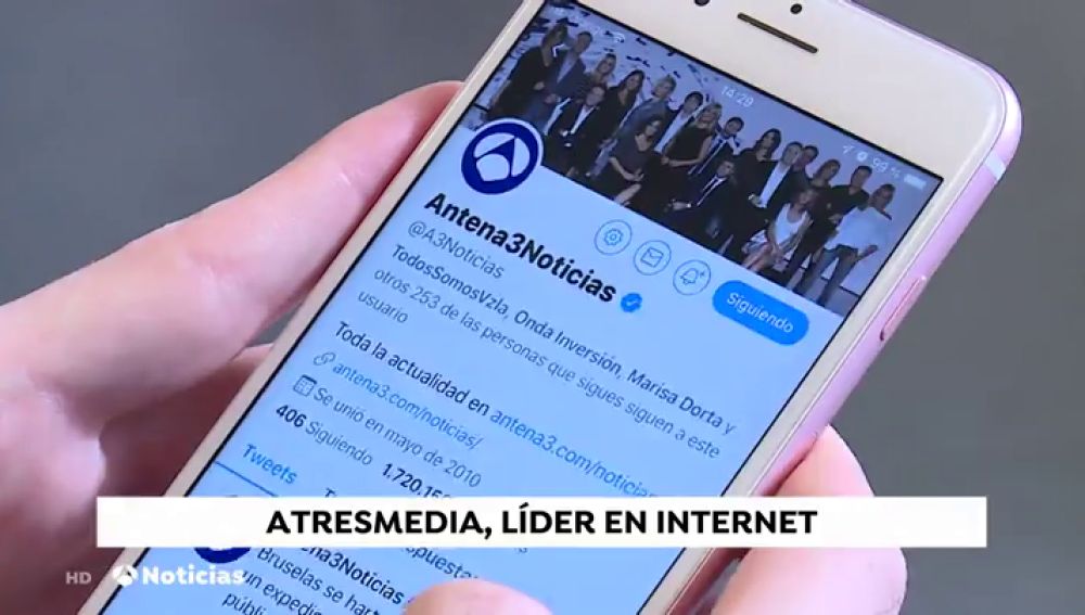 Atresmedia cierra 2019 como grupo audiovisual líder en Internet con más de 26 millones de visitantes únicos