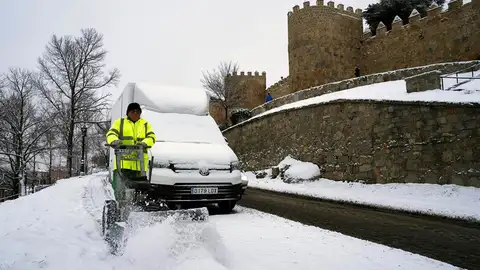 Nieve en Ávila Nieve en Ávila