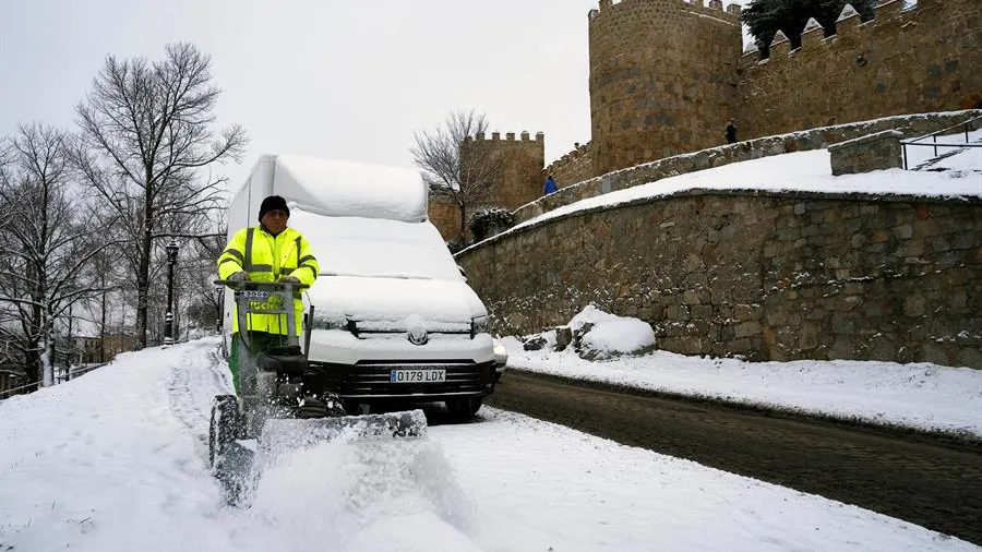 Nieve en Ávila Nieve en Ávila