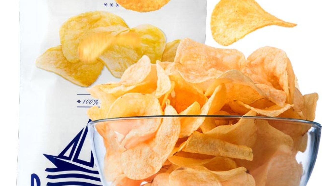 Imagen de una bolsa de patatas fritas