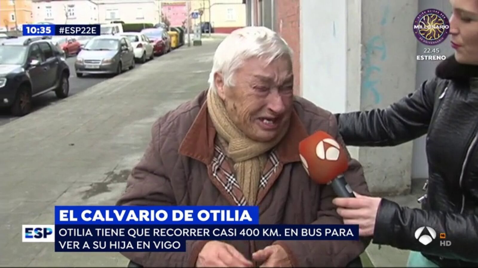 Otilia, la anciana de 80 años que recorre Galicia a diario para atender a su hija discapacitada