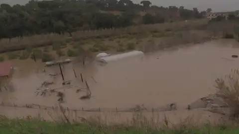 La borrasca 'Gloria' deja fuertes inundaciones y desbordamientos de diversos ríos en Cataluña La borrasca 'Gloria' deja fuertes inundaciones y desbordamientos de diversos ríos en Cataluña