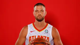 Chandler Parsons, durante el Media Day de los Atlanta Hawks Chandler Parsons, durante el Media Day de los Atlanta Hawks