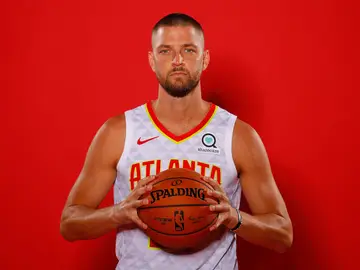 Chandler Parsons, durante el Media Day de los Atlanta Hawks Chandler Parsons, durante el Media Day de los Atlanta Hawks