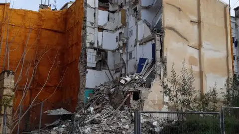 Una mujer muere en el derrumbe de un edificio de Alcoy, en Alicante Borrasca Gloria