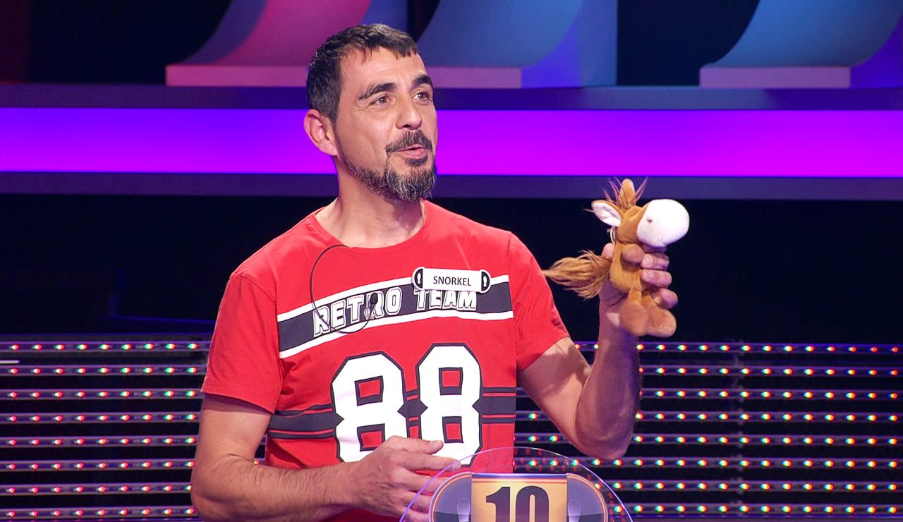 Un premio dedicado a proteger caballos, el bonito detalle de Snorkel en '¡Ahora caigo!' Un premio dedicado a proteger caballos, el bonito detalle de Snorkel en '¡Ahora caigo!'